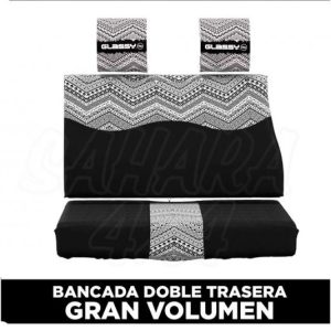 Glassy Funda impermeable bancada doble trasera gran volumen - ETNICO
