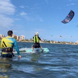 Clase de kitesurf (privada)