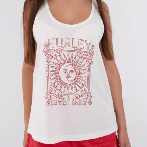 HURLEY-Camiseta sin mangas mujer - organic two sides