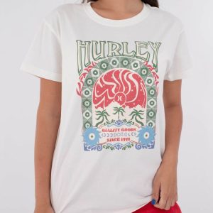 HURLEY-Camiseta manga corta mujer - Organic mikonos