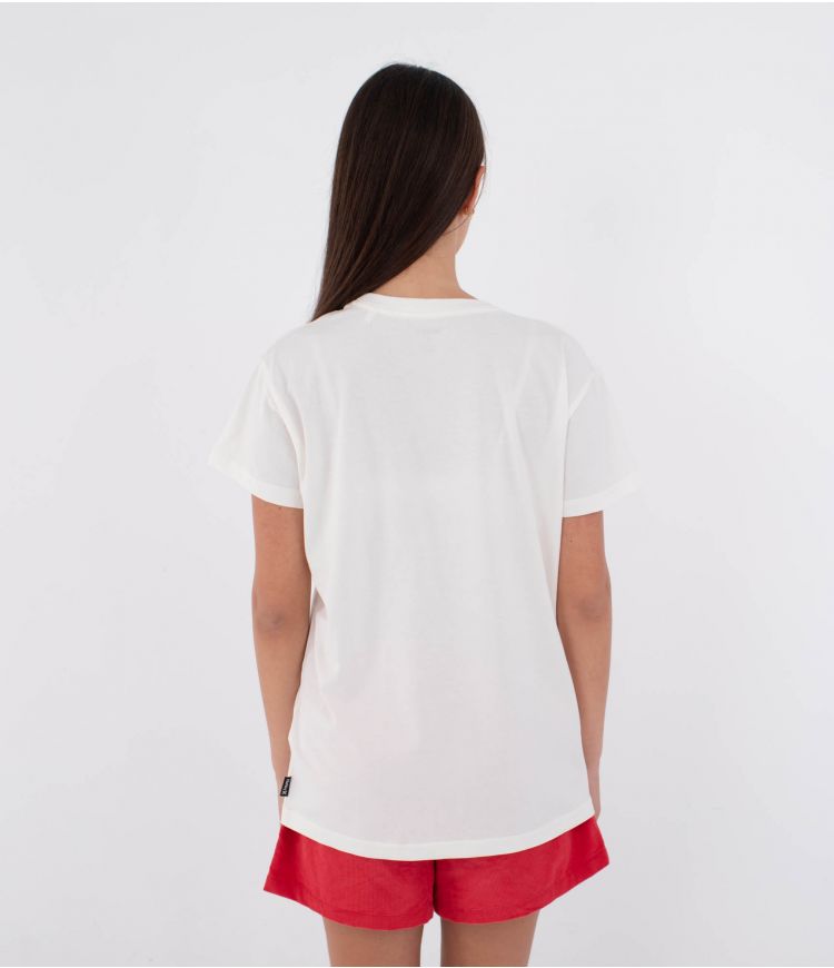 HURLEY-Camiseta manga corta mujer - Organic mikonos - Imagen 4
