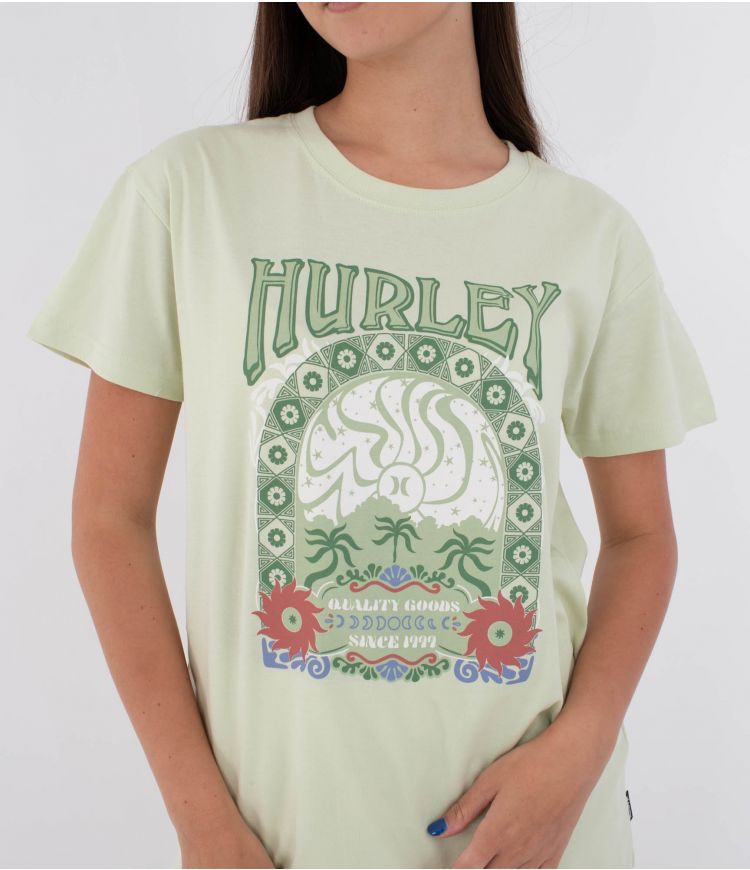 HURLEY-Camiseta manga corta mujer - Organic mikonos - Imagen 5