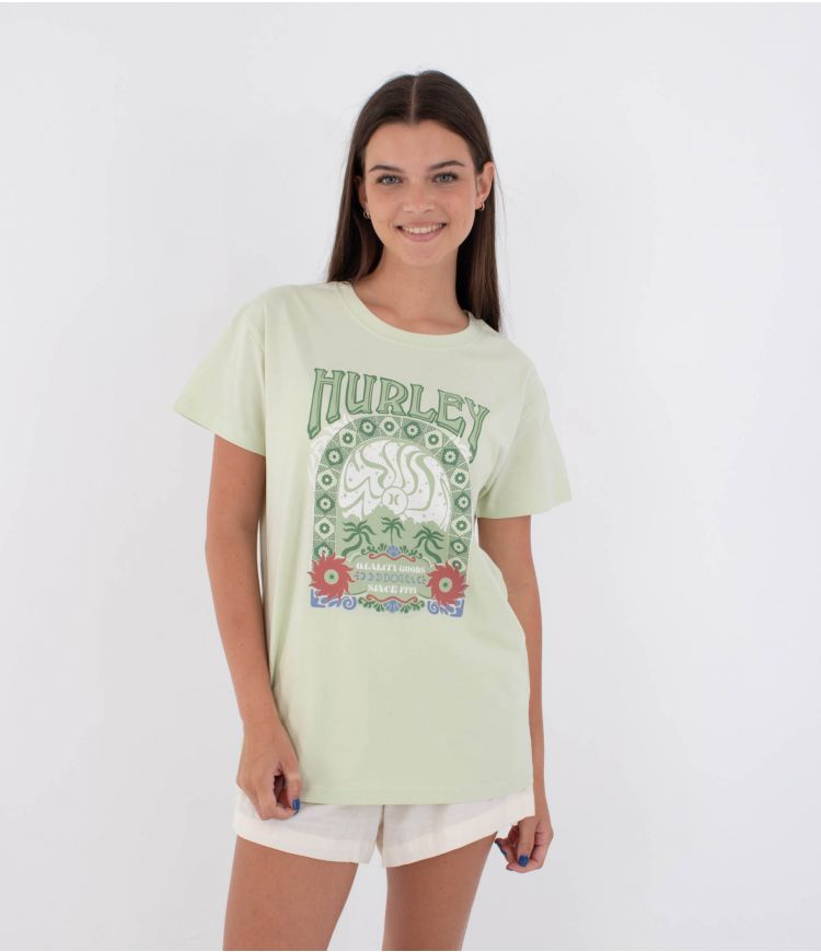 HURLEY-Camiseta manga corta mujer - Organic mikonos - Imagen 6
