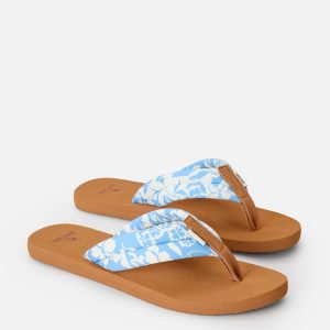 RIP CURL-Freedom Plush Bloom Open Toe Sandals