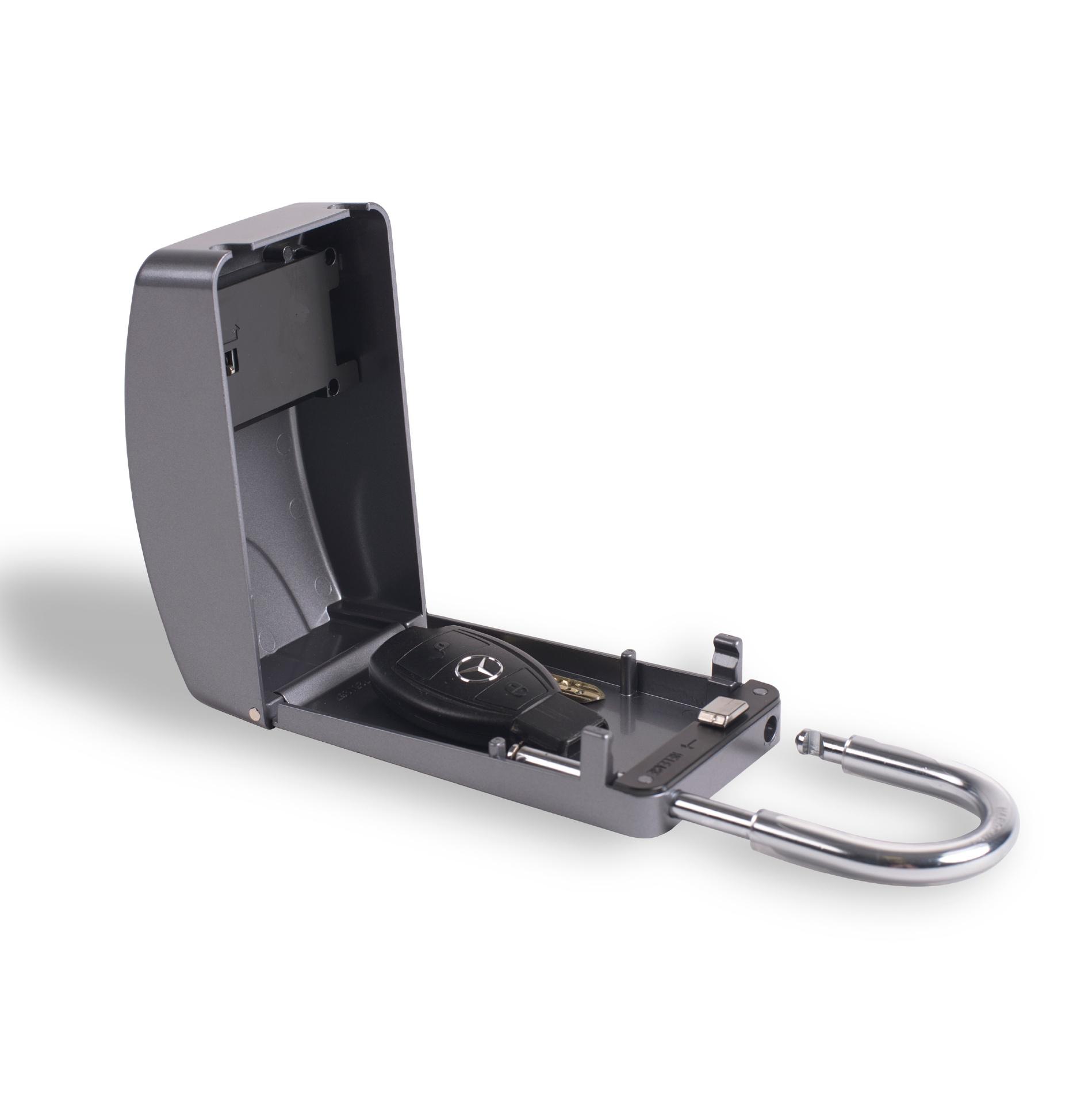 Surflogic-Candado guarda llaves Maxi gris - Imagen 2